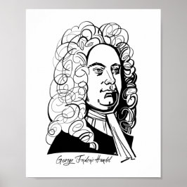 Poster George Frideric Handel