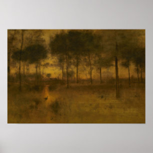 Póster George Inness - O Lar do Herão