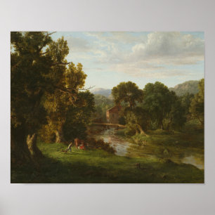 Poster George Inness - The Old Mill