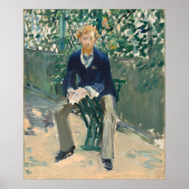 Poster George Moore - Edouard Manet Fine Art