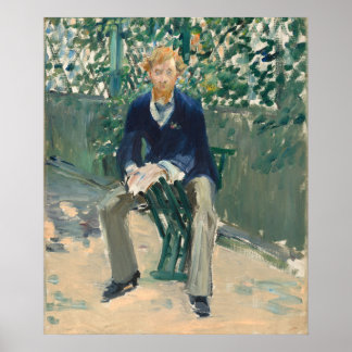 Poster George Moore - Edouard Manet Fine Art
