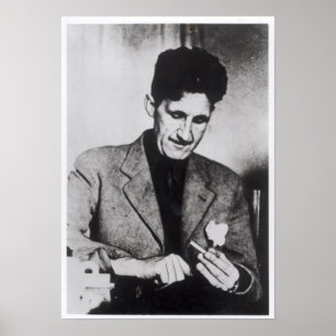 Póster George Orwell