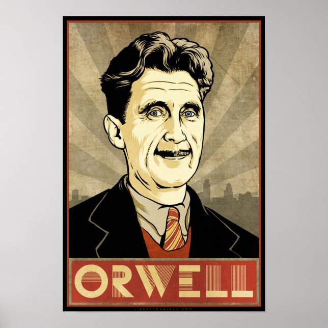 Poster George Orwell (Frente)