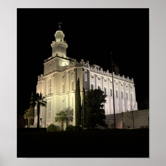 Poster George, Templo LDS de Utah (Frente)