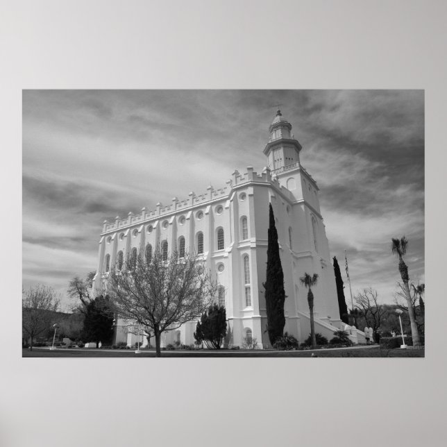 Póster George, Templo LDS de Utah (Frente)