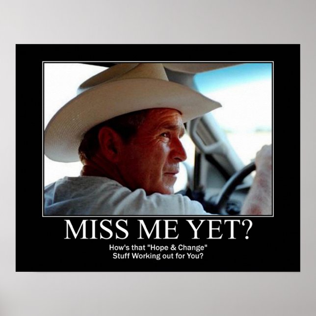 Poster George W. Bush (Frente)