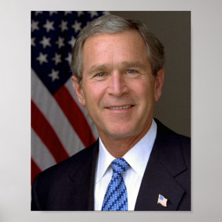 Póster George W Bush
