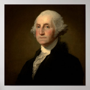Poster George Washington 1rua presidente americano por St