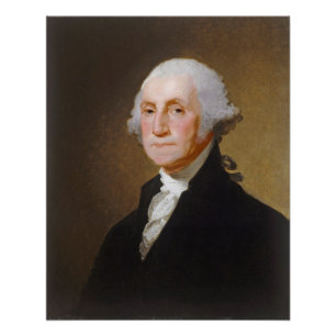 Póster George Washington, c.1821 (óleo em canvas)
