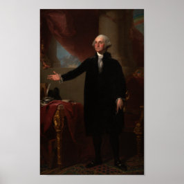 Poster George Washington (Lansdowne Portrait)