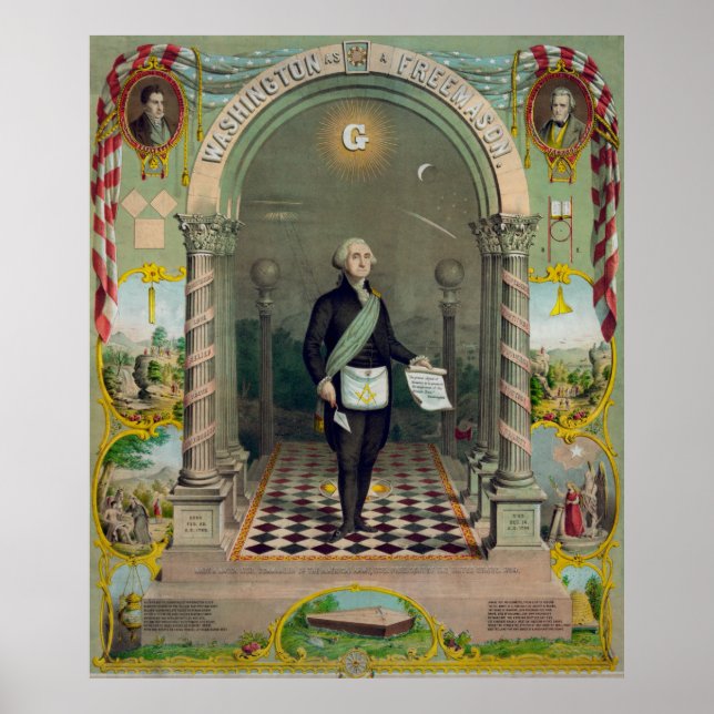 Póster George Washington, O Mason (Frente)