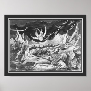 Poster Georges Méliès "viagem à lua" CA 1902