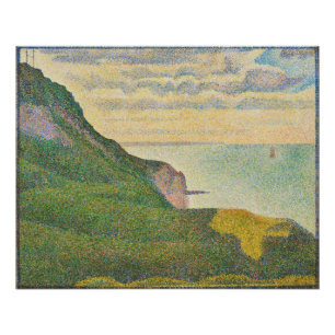 Póster Georges Pierre Seurat   Capa de mar no porto-en-Be