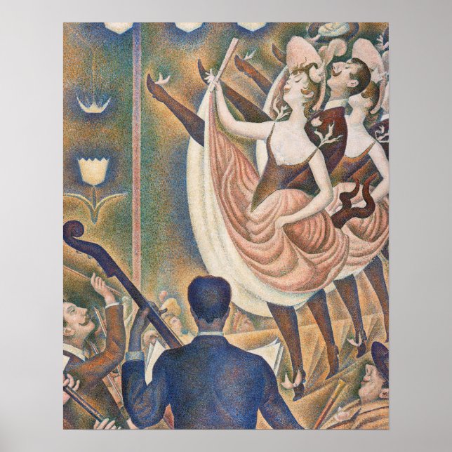 Poster Georges Seurat - Le Chahut (Frente)