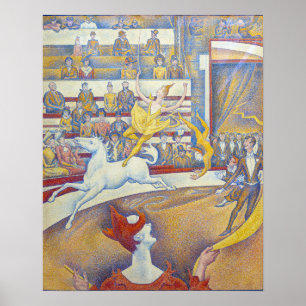 Poster Georges Seurat - O Circo