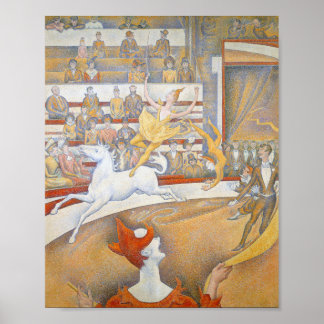 Poster Georges Seurat's The Circus 1891