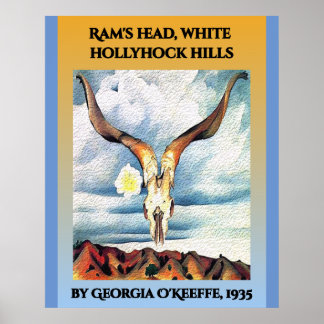 Poster Georgia O"Keeffe 1935