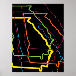 Póster georgia pride blur