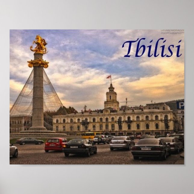 Poster Geórgia - Tbilisi - (Frente)