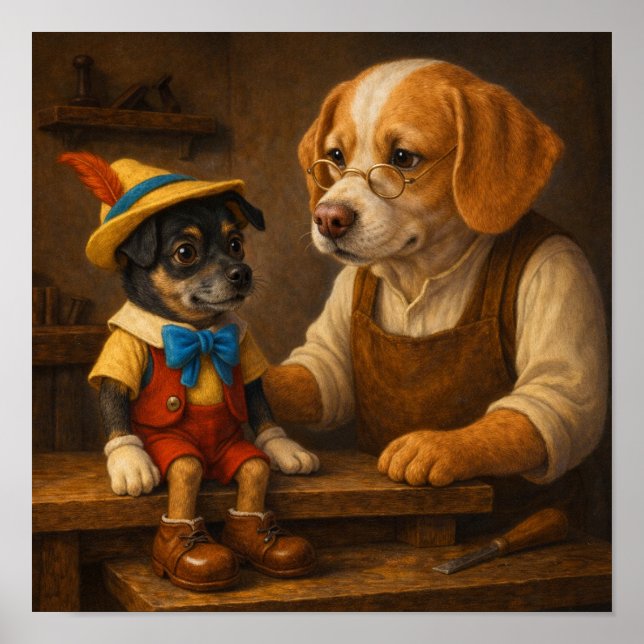 Poster "Gepp & Nocchio" (Frente)