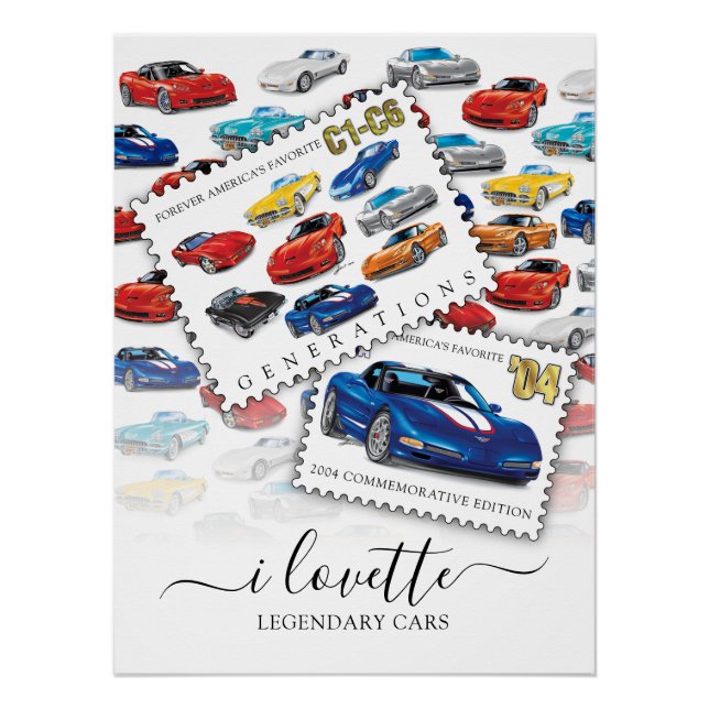 PÓSTER GERAÇÕES DE ARTE AUTOMÓVEL (Frente)