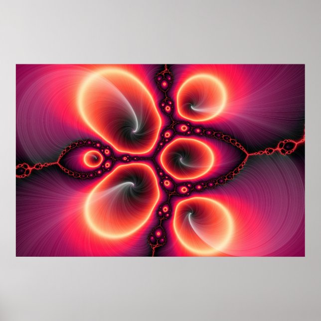 Póster "Gerado pelos sons circundantes" (Frente)