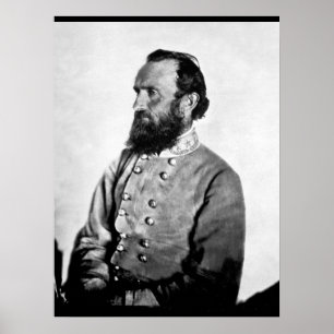 Poster Gerador "Stonewall" Jackson, imagem _War