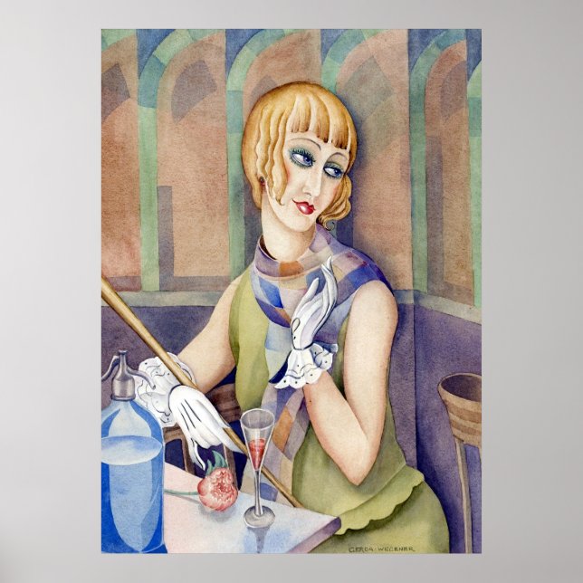 Póster Gerda Wegener Lili Elbe (Frente)