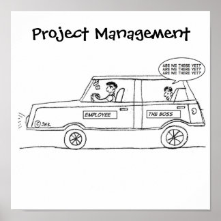Poster Gerenciamento de projetos