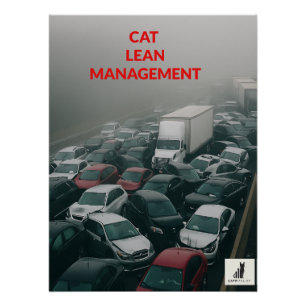 Póster Gerenciamento do Cat Lean