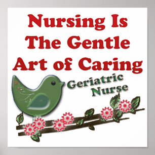 Póster Geriatric Nurse