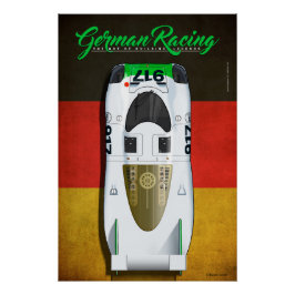 Póster German Racing 917 Prototype