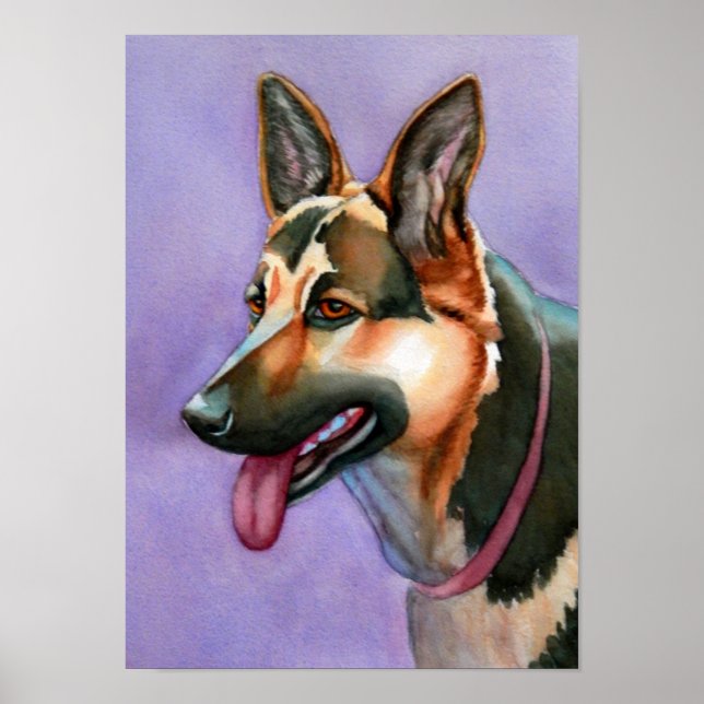 Poster german shepherd (Frente)