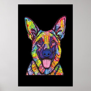Poster german shepherd