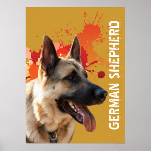 Póster German shepherd