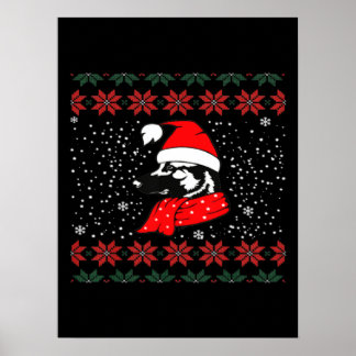 Poster German shepherd de Natal