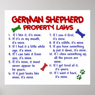 PÓSTER GERMAN SHEPHERD PL2
