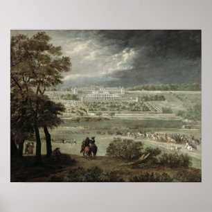 Póster Germano-en-Laye do St. do de do Castelo-Neuf em