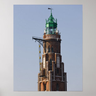 Póster Germany, State of Bremen, Bremerhaven. Harbor