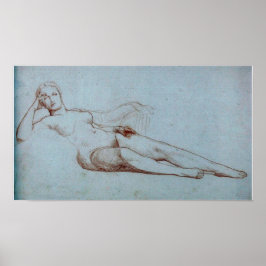 Poster Gérôme - Estudo da Figura Feminina