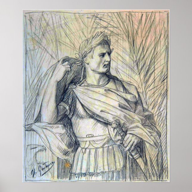 Poster Gérôme - Julius Caesar (Frente)