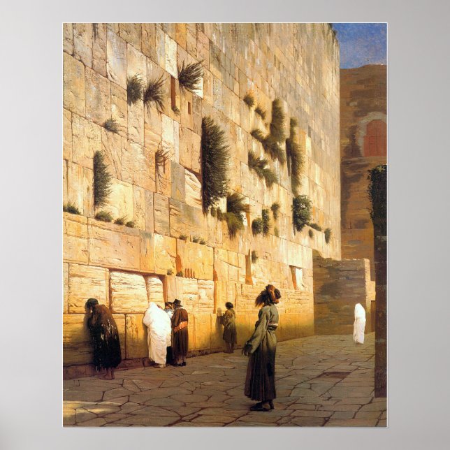 Poster Gérôme - Muro Ocidental (Frente)