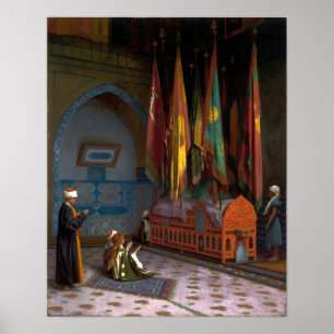 Poster Gérôme - O Sentinel no túmulo do Sultão