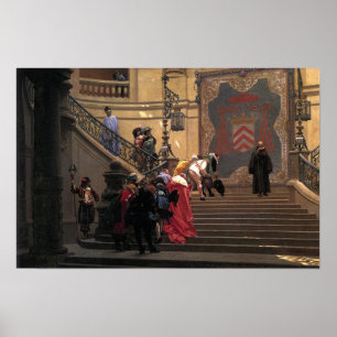 Poster Gérôme - Poder Por Trás Do Trono 1873