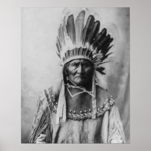 Póster 'Geronimo com mantilhas