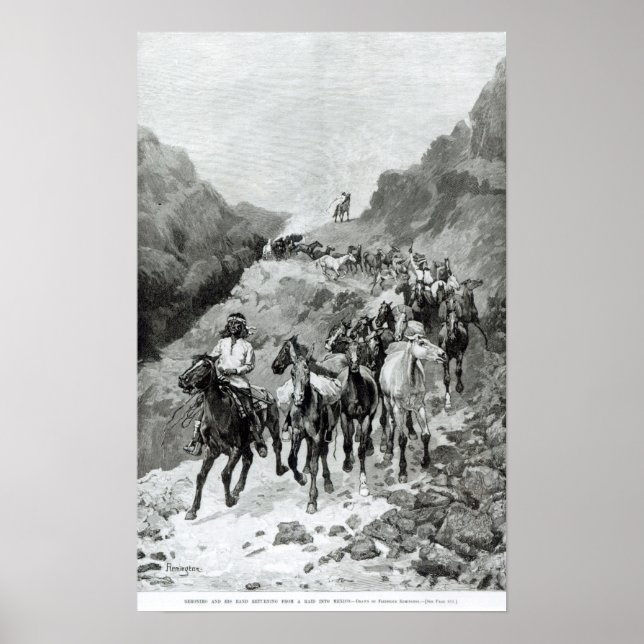 Póster Gerônimo e sua Banda (Frente)