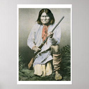 Póster Geronimo (foto colorida)