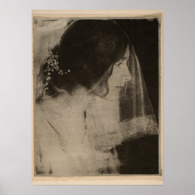 Poster Gertrude Käsebier - A Noiva, 1902 (Frente)