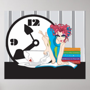 Póster gestão de tempo