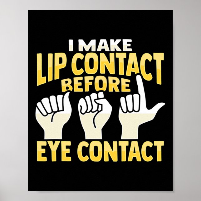 Poster Gesto de Mão Sensível Perda de Consciência 10 (Frente)